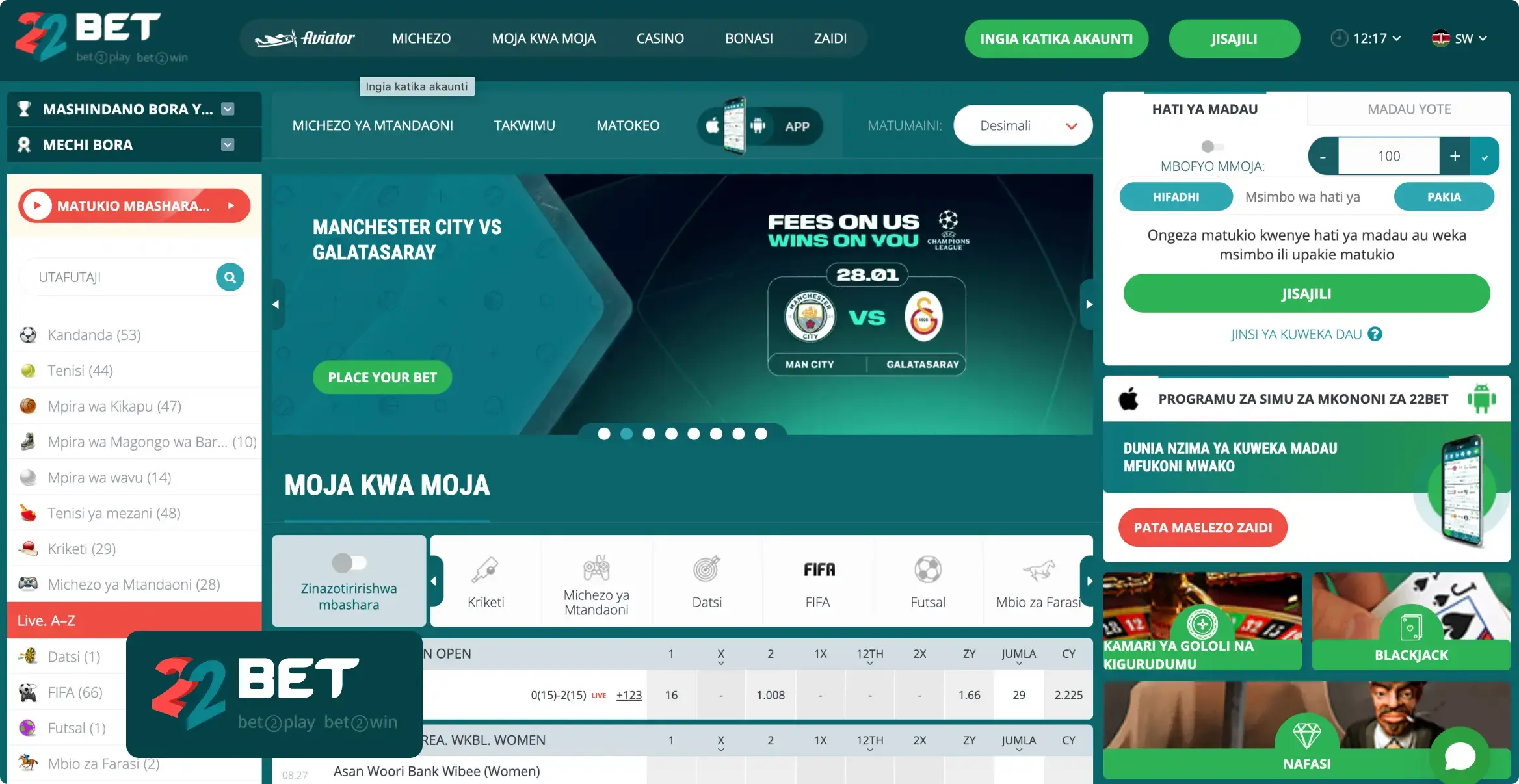 22Bet Casino 22Bet Casino